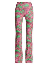 Shop Alice  Olivia Teeny Paisley Boot-Cut Pants at Saks Fifth Avenue