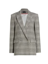 Shop Alice Olivia Arias Double-Breasted Blazer at Saks Fifth Avenue