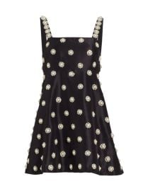 Shop Alice Olivia Athene Embellished Minidress at Saks Fifth Avenue