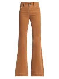 Shop Alice Olivia Beautiful High-Rise Bell Bottom Pants Saks Fifth Avenue at Saks Fifth Avenue