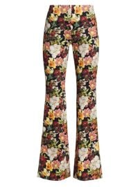 Shop Alice Olivia Brynlee Floral Bootcut Pants at Saks Fifth Avenue