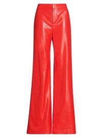 Shop Alice Olivia Deanna Vegan Leather Pants at Saks Fifth Avenue