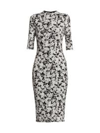 Shop Alice Olivia Delora Floral Knit Bodycon Dress at Saks Fifth Avenue