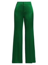 Shop Alice Olivia Dylan High-Rise Wide-Leg Pants at Saks Fifth Avenue