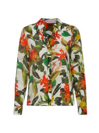 Shop Alice Olivia Eloise Button-Down Shirt at Saks Fifth Avenue