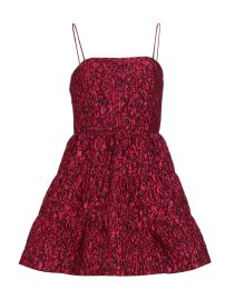 Shop Alice Olivia Jamila Fit-amp-Flare Dress at Saks Fifth Avenue