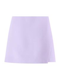 Shop Alice Olivia Lilia Crossover Miniskirt at Saks Fifth Avenue