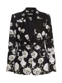 Shop Alice Olivia Macey Fitted Floral Blazer at Saks Fifth Avenue