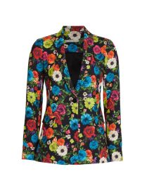 Shop Alice Olivia Macey Floral Blazer at Saks Fifth Avenue