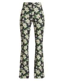 Shop Alice Olivia Olivia Floral Kick-Flare Pants at Saks Fifth Avenue