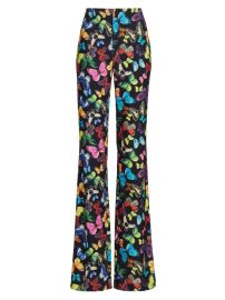 Shop Alice Olivia Teeny Butterfly Print Pants at Saks Fifth Avenue