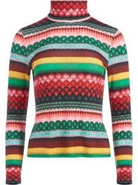 Shop Alicex2BOlivia Delaina Boho Geo-print top with Express Delivery - at Farfetch