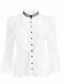 Shop Alicex2BOlivia Jessia lace blouse with Express Delivery - at Farfetch