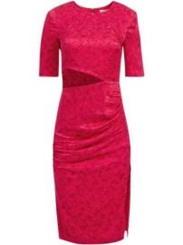 Shop Alicex2BOlivia Stella cut-out midi dress with Express Delivery - at Farfetch