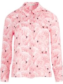 Shop Alicex2BOlivia Willa flamingo-print shirt with Express Delivery - at Farfetch