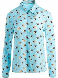 Shop Alicex2BOlivia Willa pug-print shirt with Express Delivery - at Farfetch