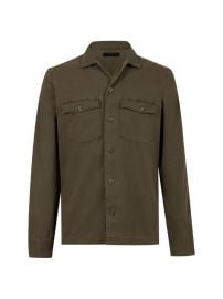 Shop AllSaints Spotter Shirt Jacket at Saks Fifth Avenue