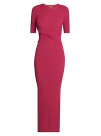 Shop Altuzarra Argolis Draped Rib-Knit Maxi Dress at Saks Fifth Avenue