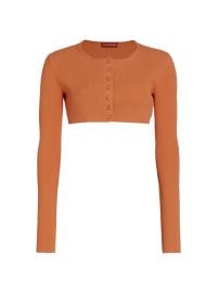 Shop Altuzarra Cropped Ribbed-Knit Sweater at Saks Fifth Avenue