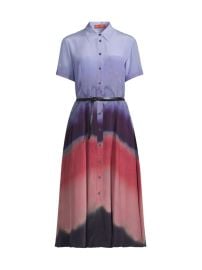 Shop Altuzarra Kiera Dyed Silk Midi-Dress at Saks Fifth Avenue