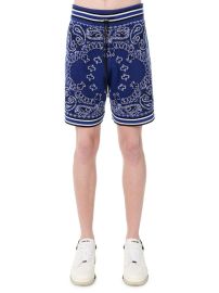 Shop Amiri Bandana Basketball Shorts at Saks Fifth Avenue