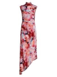 Shop Amur Kai Printed Jersey Midi-Dress at Saks Fifth Avenue