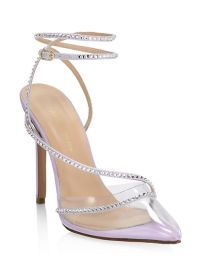 Shop Andrea Wazen Dassy Sunset 2 Embellished Pumps at Saks Fifth Avenue