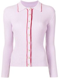 Shop Anna Quan Ashlen ribbed-knit cotton cardigan with Express Delivery - at Farfetch