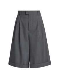 Shop Armarium Romeo Wool Bermuda Shorts at Saks Fifth Avenue