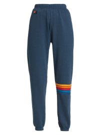 Shop Aviator Nation Rainbow Stitch Sweatpants at Saks Fifth Avenue