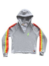 Shop Aviator Nation Rainbow Stripe Pullover Hoodie at Saks Fifth Avenue