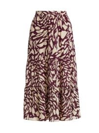 Shop BASH Gianna Printed Midi-Skirt at Saks Fifth Avenue