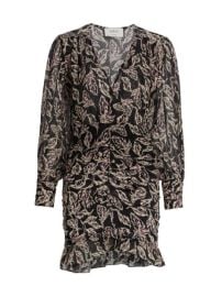 Shop BASH Gizelle Printed Mini-Dress at Saks Fifth Avenue