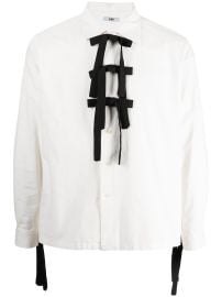 Shop BODE bow-detail shirt with Express Delivery - at Farfetch