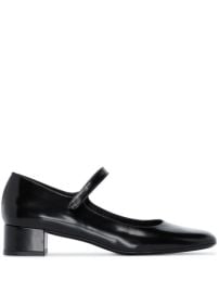 Shop BY FAR Ginny 45mm leather Mary Jane pumps with Express Delivery - at Farfetch