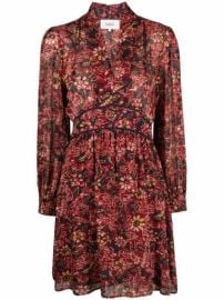 Shop BaampSh giani floral-print mini-dress with Express Delivery - at Farfetch