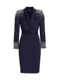 Shop Badgley Mischka Embellished Cocktail Dress at Saks Fifth Avenue