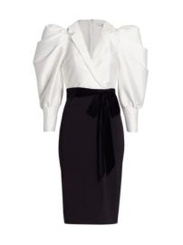 Shop Badgley Mischka Mikado Suit Dress at Saks Fifth Avenue