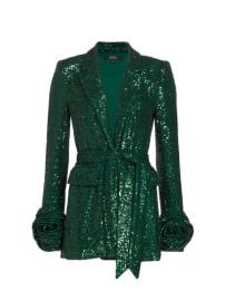 Shop Badgley Mischka Sequin Blazer at Saks Fifth Avenue