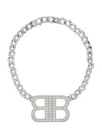 Shop Balenciaga BB 20 Necklace at Saks Fifth Avenue