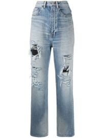 Shop Balenciaga ripped detail denim jeans with Express Delivery - at Farfetch