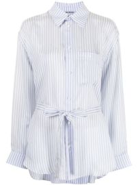 Shop Balenciaga tie-waist shirt with Express Delivery - at Farfetch