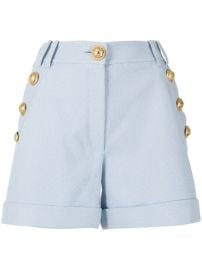 Shop Balmain double-button fastening tailored shorts with Express Delivery - at Farfetch