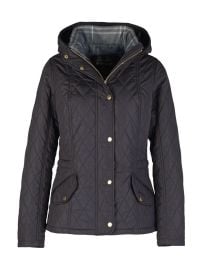 Shop Barbour Millfire Quilted Hooded Jacket at Saks Fifth Avenue