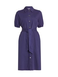 Shop Baum und Pferdgarten Ananda Stretch-Cotton Denim Shirtdress at Saks Fifth Avenue