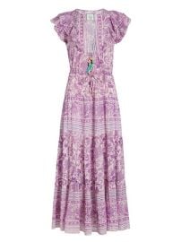 Shop Bell Kelsey Cotton-Silk Maxi Dress at Saks Fifth Avenue