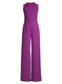 Shop Black Halo Corinne Sleeveless Jumpsuit at Saks Fifth Avenue