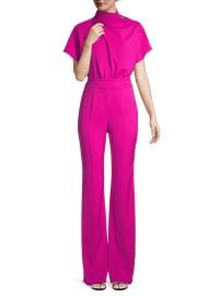 Shop Black Halo Estella High-Neck Jumpsuit at Saks Fifth Avenue