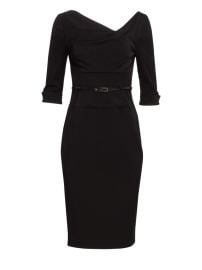 Shop Black Halo Jackie O Three-Quarter Sleeve Dress at Saks Fifth Avenue