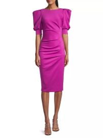 Shop Black Halo Zella Scoopback Cocktail Dress at Saks Fifth Avenue